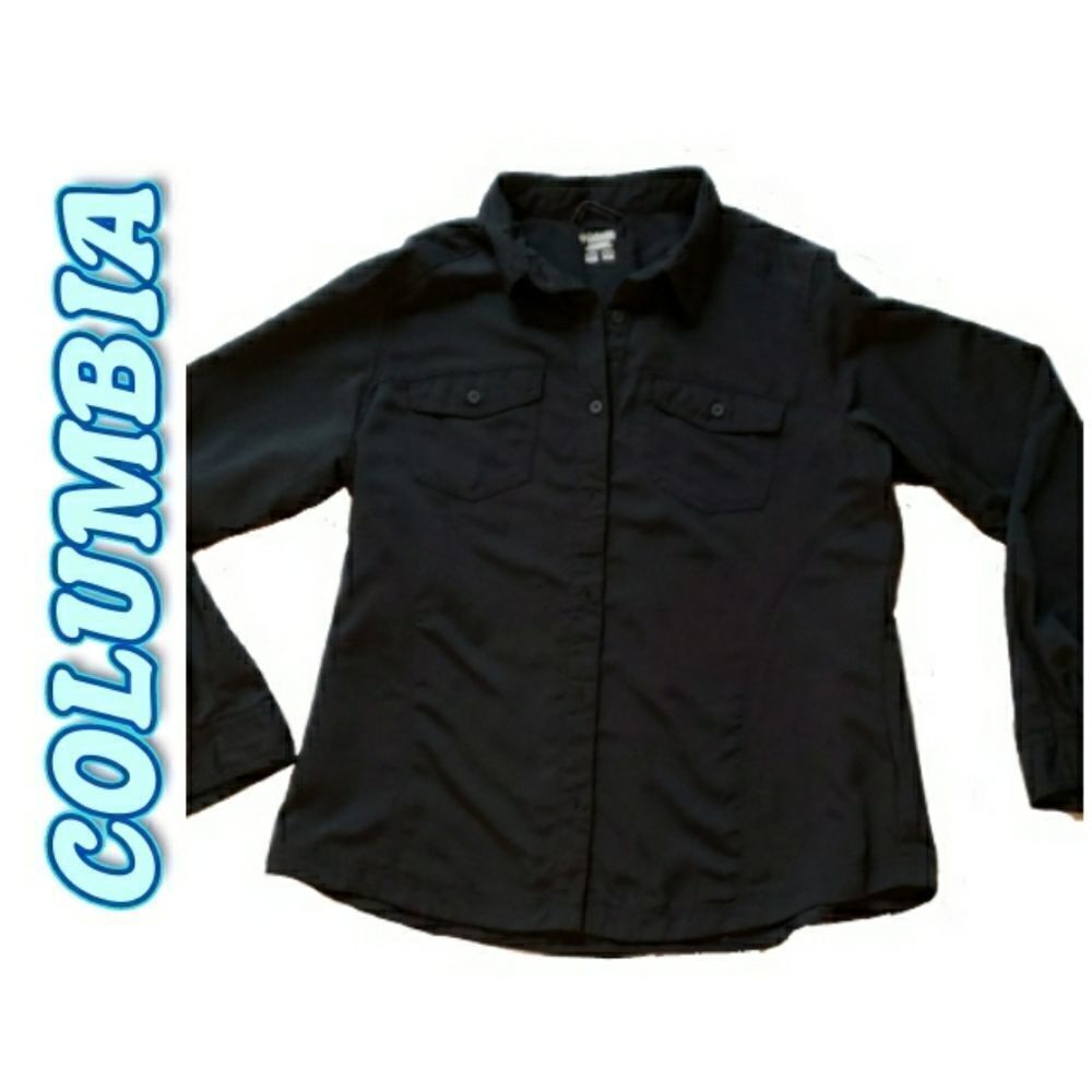 Women Black outdoor Columbia shirt